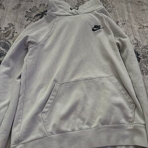 Nike Light Gray Pullover Hoodie